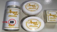 Akal Bulus Owner Angel Glow Pakai Bercode Tempelan Jual Skincare