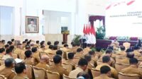 Pj. Bupati Takalar Hadiri Rapat Koordinasi Bersama Presiden Jokowi
