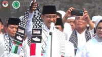 Anies Hadiri Aksi Bela Palestina, Prabowo-Ganjar Tak Datang