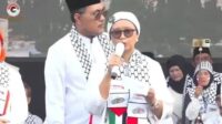 Menlu RI Retno Bacakan Puisi di Aksi Bela Palestina