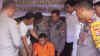 Pelaku Pembunuhan Sadis di Makassar Dihadiahi Timah Panas