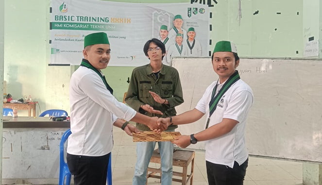 HMI Teknik UNM Sukses Menggelar Basic Training ke-39