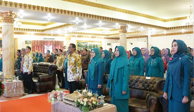 Pj Bupati Takalar Hadiri Peringatan Hari Kesatuan Gerak PKK ke-51