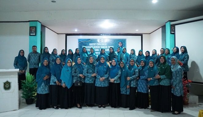 TP PKK Takalar evaluasi program kerja tahun 2023