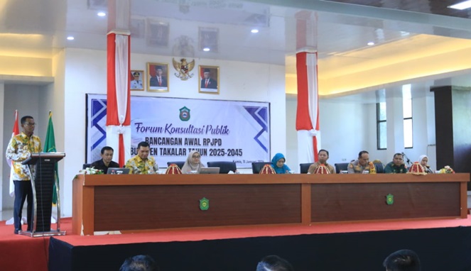 Susun RPJPD 2025-2045, Pj. Bupati Takalar Pimpin Forum Konsultasi Publik