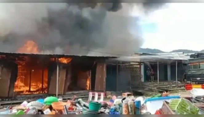 Kebakaran di Youtefa