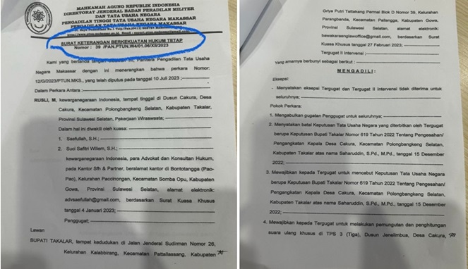 Putusan PT TUN Makassar