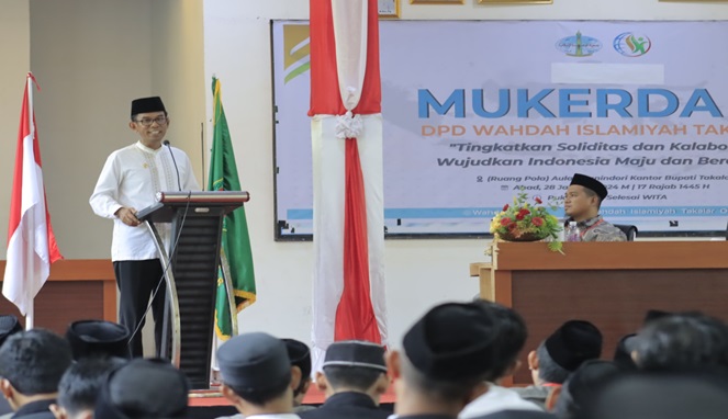 Pj. Bupati Takalar Buka Secara Resmi Mukerda IX Wahdah Islamiyah