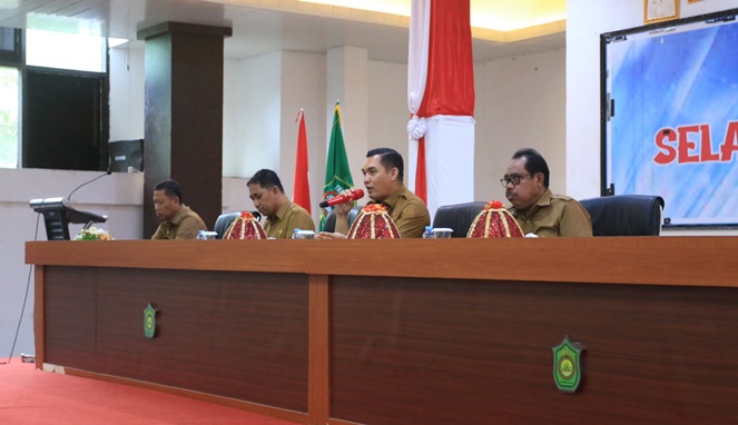 Sekda Wakili Pj Bupati Pimpin Rapat Persiapan HUT Takalar Ke-64