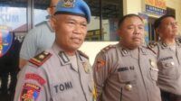 Kasi Propam Polrestabes Medan Kompol Tomy dan Kapolsek Pancur Batu Kompol Hendra Gunawan Simatupang