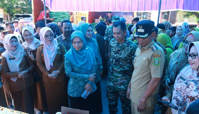 Pemkab Takalar Gelar Gerakan Pangan Murah