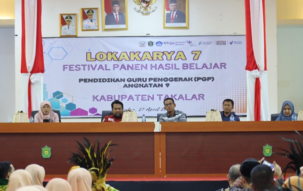 Pj Bupati Takalar Buka Acara Lokakarya 7 Festival Panen Hasil Belajar 