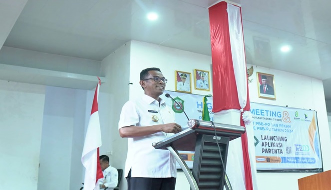Pj. Bupati Takalar Launching Aplikasi "PARENTA"