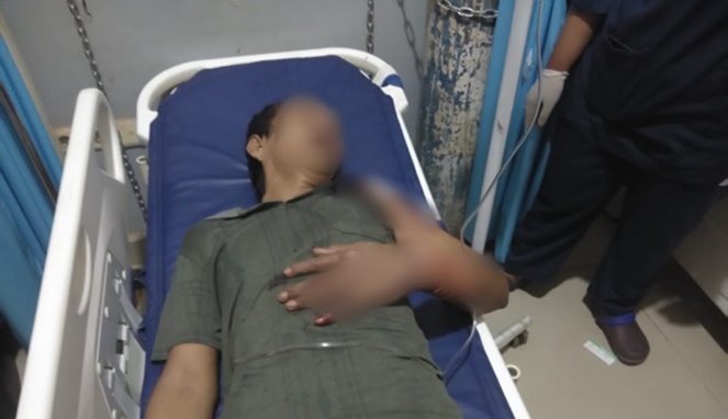 OTK di Kendari Bacok Pemilik Warung Sari Laut Pakai Parang OTK di Kendari Bacok Pemilik Warung Sari Laut Pakai Parang