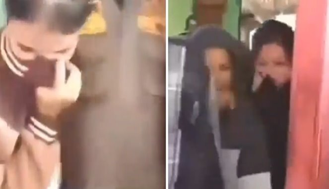 (Tangkapan Video Viral) Viral di Medsos, Berondong di Sumbar Digilir Lima Janda