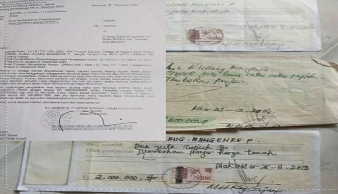 9 Bulan LP di Polda Sulsel Tak Jelas, H Suradi Kecewa