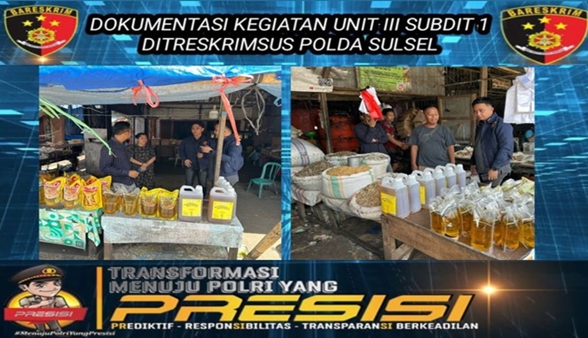 Antisipasi Lonjakan Harga, Polda Sulsel Kawal Distribusi Minyak Goreng Bersubsidi