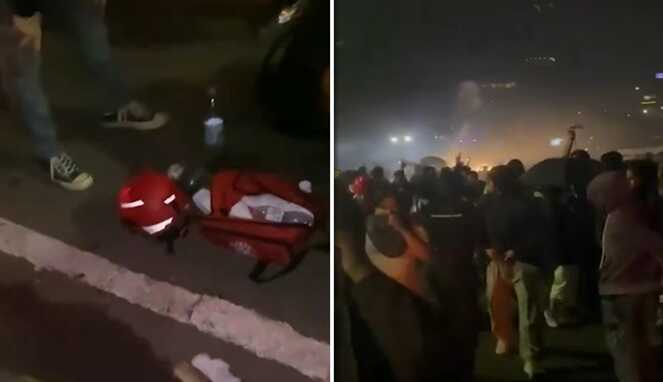 Demo UU TNI-RUU Polri Memanas! Bentrok Pecah, Paramedis Ikut Jadi Korban