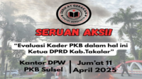Ketua DPRD Takalar Didesak Mundur, PKB Ditekan Massa