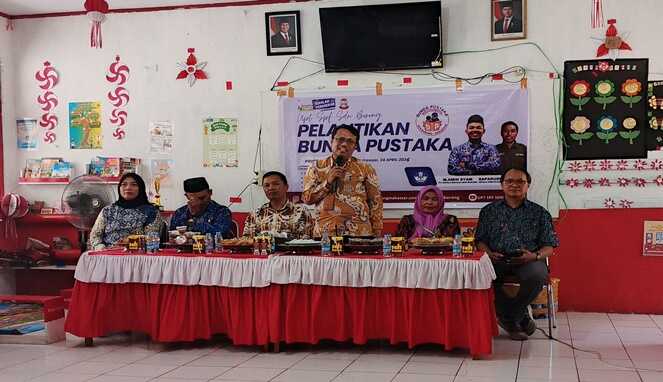 Bunda Pustaka SD Borong Jadi Percontohan Literasi Sekolah di Makassar