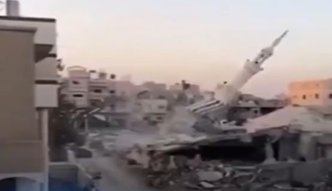 Tak Peduli Idul Fitri, Israel Gempur Gaza dengan Serangan Udara