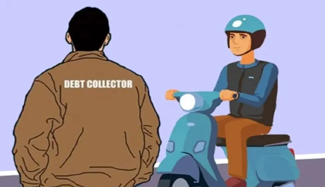 Debt Collector Beringas! Motor Warga Parepare Disita Tanpa Ampun