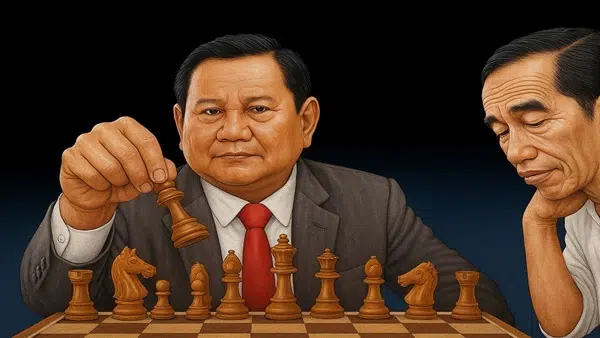 Foto ilustrasi – Bidak catur politik Prabowo tata ulang jejak dan warisan Jokowi Prabowo Atur Ulang Kekuatan, Warisan Politik Jokowi Mulai Tergeser