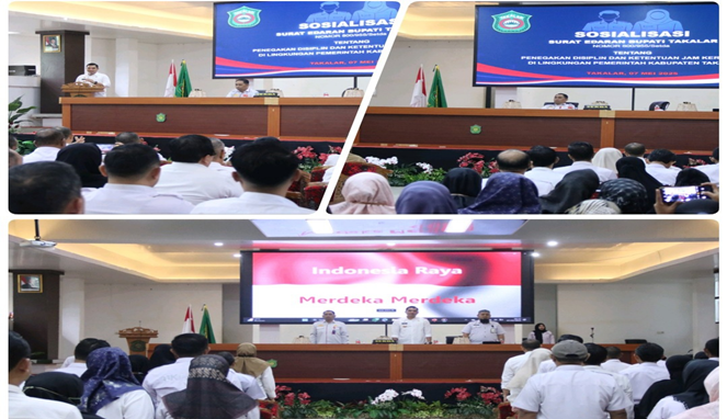 Pemkab Takalar Tegaskan Disiplin ASN, Sekda: Datang Cuma Absen Lalu Pulang Harus Dihentikan!