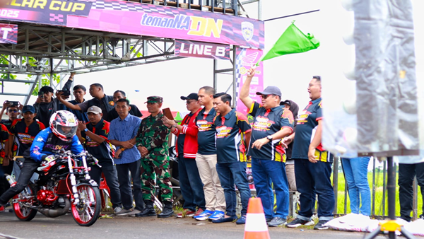 Drag Bike Kembali Digelar di Takalar, Bupati Firdaus: Ini Wadah Spirit Otomotif yang Harus Dijaga