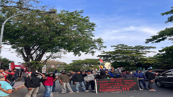Protes Membara di Sulsel “Copot Kapolri Sekarang!”