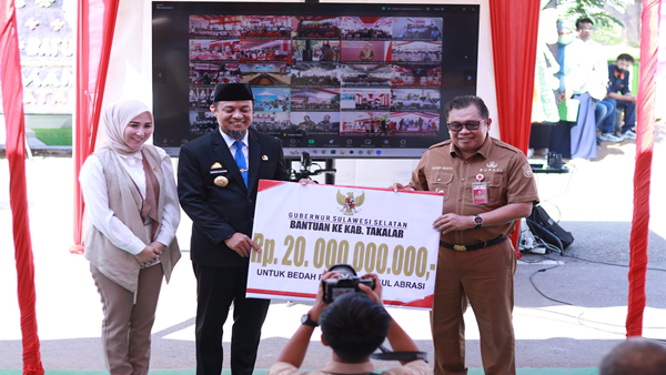 Bupati Takalar Hadiri Launching Koperasi Merah Putih Bersama Gubernur Sulsel