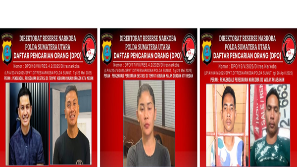 Medan Gempar! Pemilik Dragon KTV Masuk DPO Narkoba, Diduga Kelola Jaringan Besar