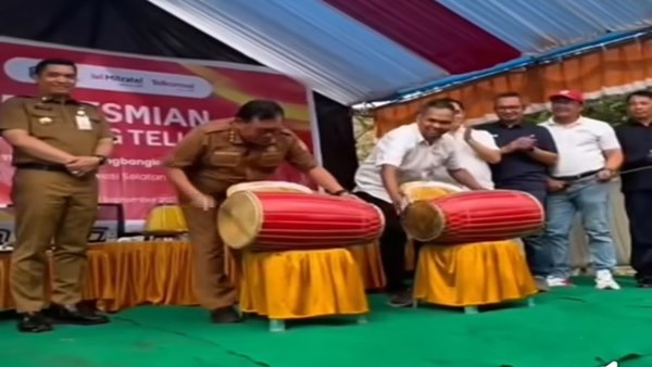 Bupati Takalar Resmikan BTS Telkomsel di Kale Ko’mara: Buka Akses “Jendela Dunia” bagi Warga Desa Terpencil