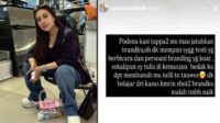 Foto kolase – Owner MJB Skincare, Paramita Irfan (kiri), dan unggahan Story Instagram miliknya yang menuai kontroversi (kanan). Ucapan Arogan Paramita Irfan Usai Penggerebekan BPOM, Sekalipun Bisa Membunuh, Orang Tetap Pakai!