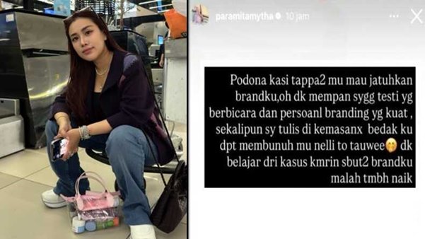 Ucapan Arogan Paramita Irfan Usai Penggerebekan BPOM, Sekalipun Bisa Membunuh, Orang Tetap Pakai!