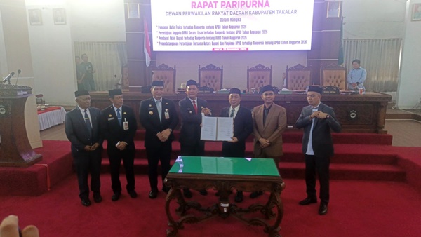 DPRD Takalar Resmi Setujui APBD 2026 Senilai Rp 1,033 Triliun