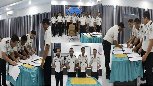 Langkah Awal 2026, Rutan Masamba Ikuti Penandatanganan Perjanjian Kinerja