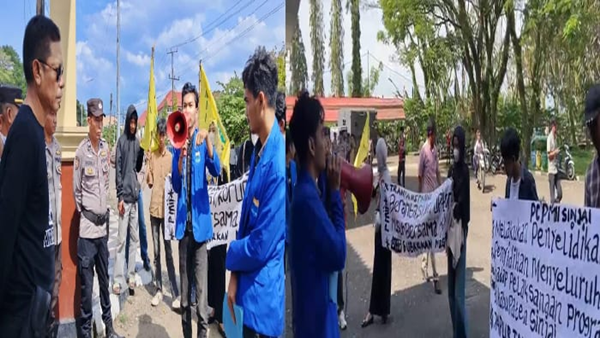 Mahasiswa Geruduk Polisi, Minta Dugaan Mark-Up Program MBG Sinjai Diusut
