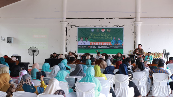 Sekda Buka Festival Kuliner dan Ekraf Takalar 2026, Dorong Promosi Kuliner Khas Lebih Masif