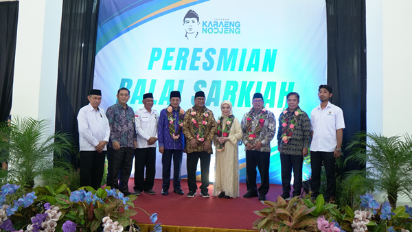 Peresmian Balai Sarkiah di Takalar, Menteri Agama Ungkap Rencana Pesantren Internasional