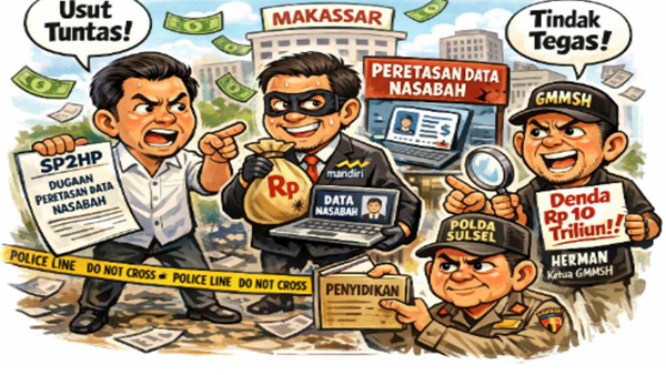 SP2HP Terbit! Kasus Peretasan Data Nasabah Bank Mandiri Masuk Babak Serius