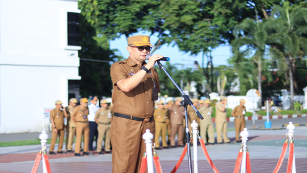 Pelaksana Tugas (Plt) Inspektur Inspektorat Kabupaten Takalar, H. Rusli Apel Gabungan Takalar Digelar, Plt Inspektur Ingatkan OPD Siap Hadapi Pemeriksaan