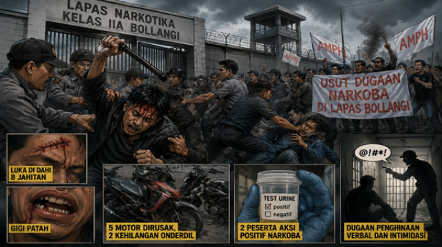 Bukan Sekadar Demo! Dugaan Kekerasan Brutal di Lapas Bollangi Kini Dilaporkan ke Polisi