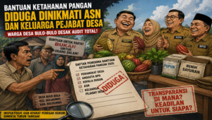 Bantuan Ketahanan Pangan Diduga Dinikmati ASN dan Keluarga Pejabat Desa, Warga Bulo-Bulo Minta Audit Total