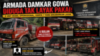 Diduga Terbengkalai, 6 Unit Damkar Gowa Hanya 1 yang Siap Turun Lapangan