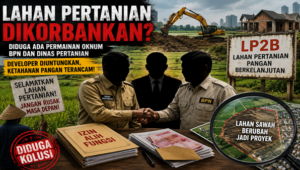 Lahan Pertanian Diduga Dijarah Developer, PRI Minta Kementan Turun Tangan