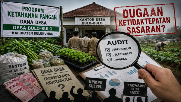 Penerima Manfaat Program Ketahanan Pangan Dipertanyakan, KPMPR Minta Audit Menyeluruh