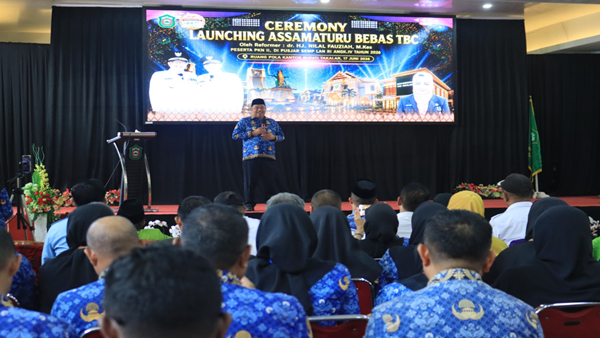 Takalar Luncurkan Program Assamaturu Bebas TBC, 110 Duta Siap Bergerak Tekan Kasus Tuberkulosis