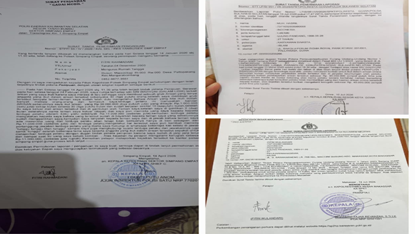 Laporan Polisi Terlapor Arisan Online Dilaporkan di Lima Polres Lintas Provinsi, Korban Desak Proses Hukum Dipercepat