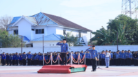 Upacara dipimpin Sekretaris Daerah Kabupaten Takalar, Dr. Muhammad Hasbi Takalar Tancap Gas Wujudkan Kabupaten Ramah Anak, Sekda Serukan Perang Melawan Kekerasan!